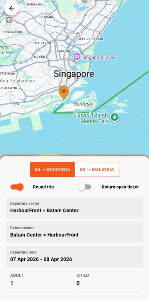 My Batam Fast Ferry Tips & Review: Travel From Singapore to Batam 2