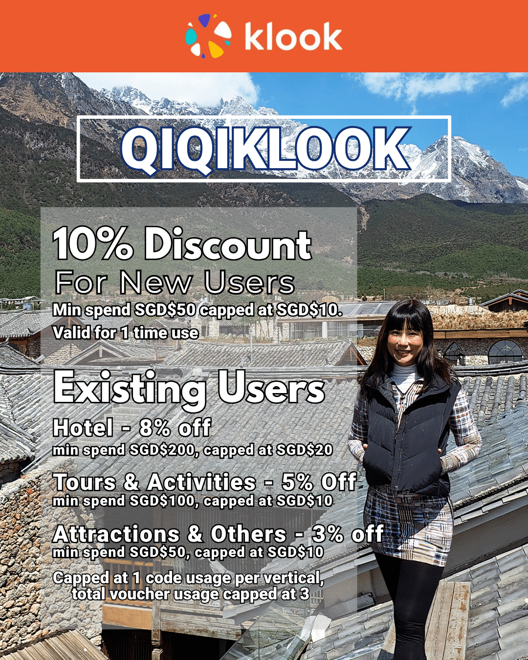 Klook discount code