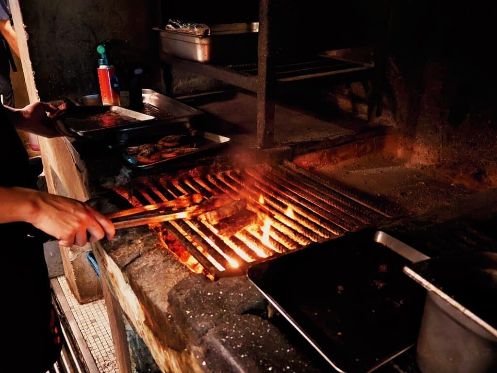 johor bahru charcoal grilled