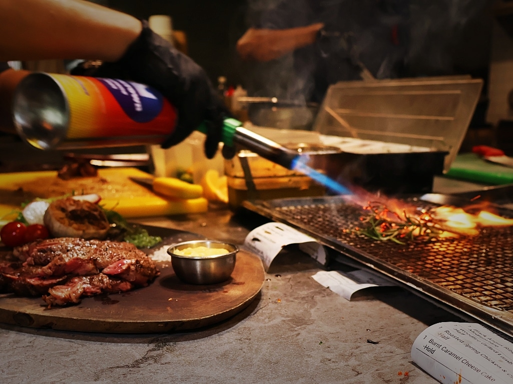 johor bahru charcoal grilled beef steak